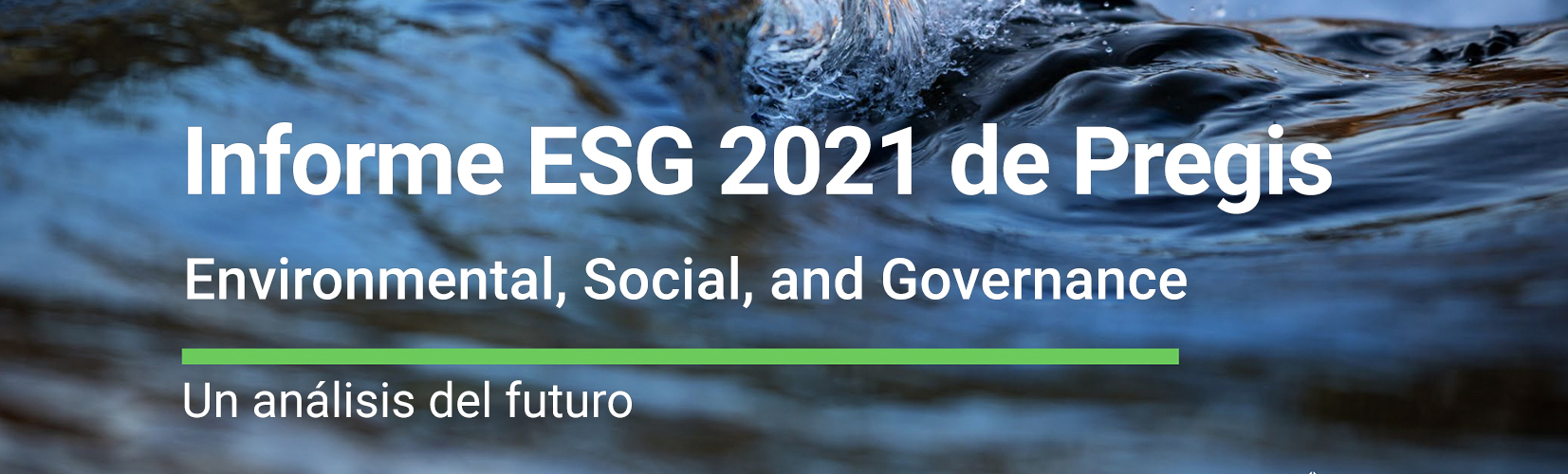 Informe 2021 ESG de Pregis
